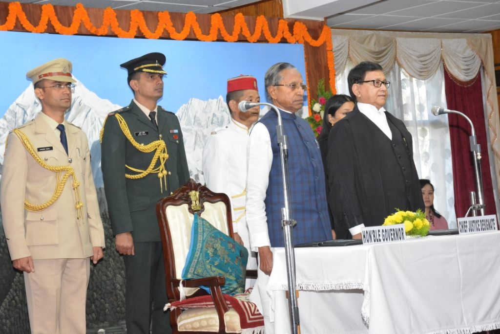 SWEARING-IN CEREMONY OF CHIEF JUSTICE