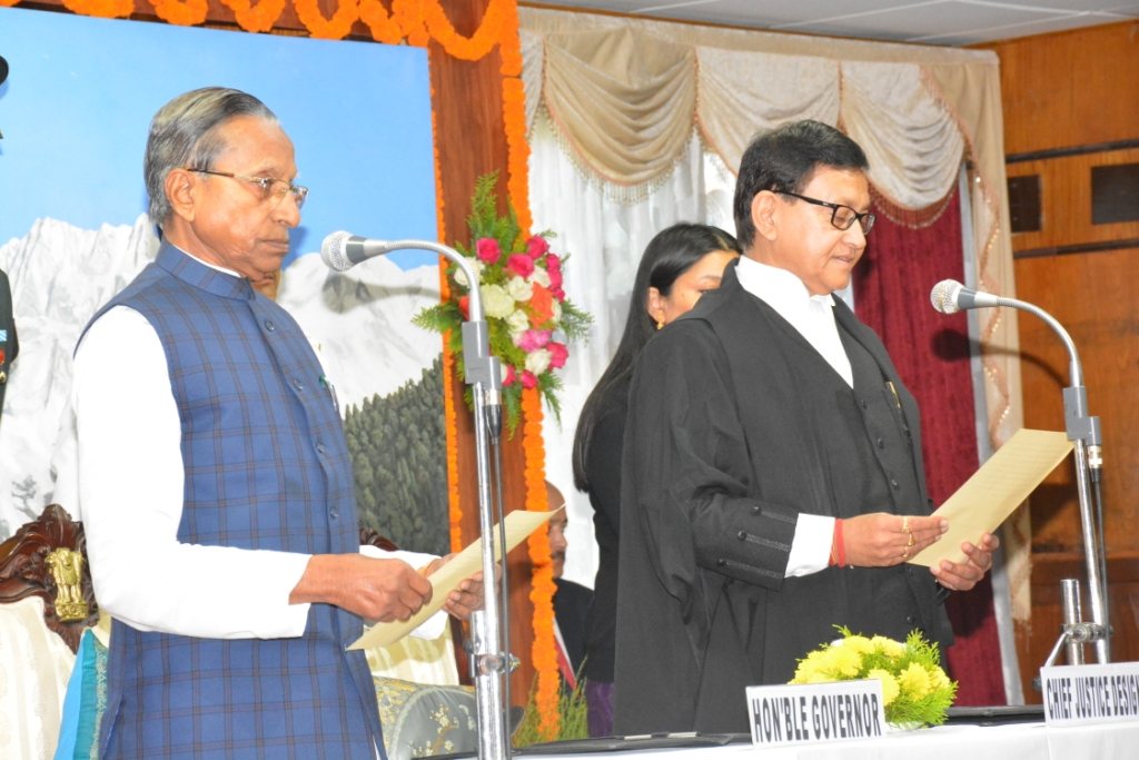 SWEARING-IN CEREMONY OF CHIEF JUSTICE