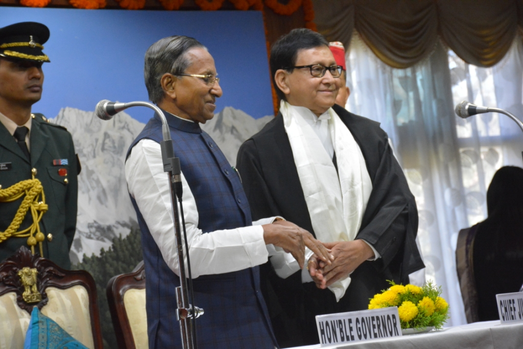 SWEARING-IN CEREMONY OF CHIEF JUSTICE