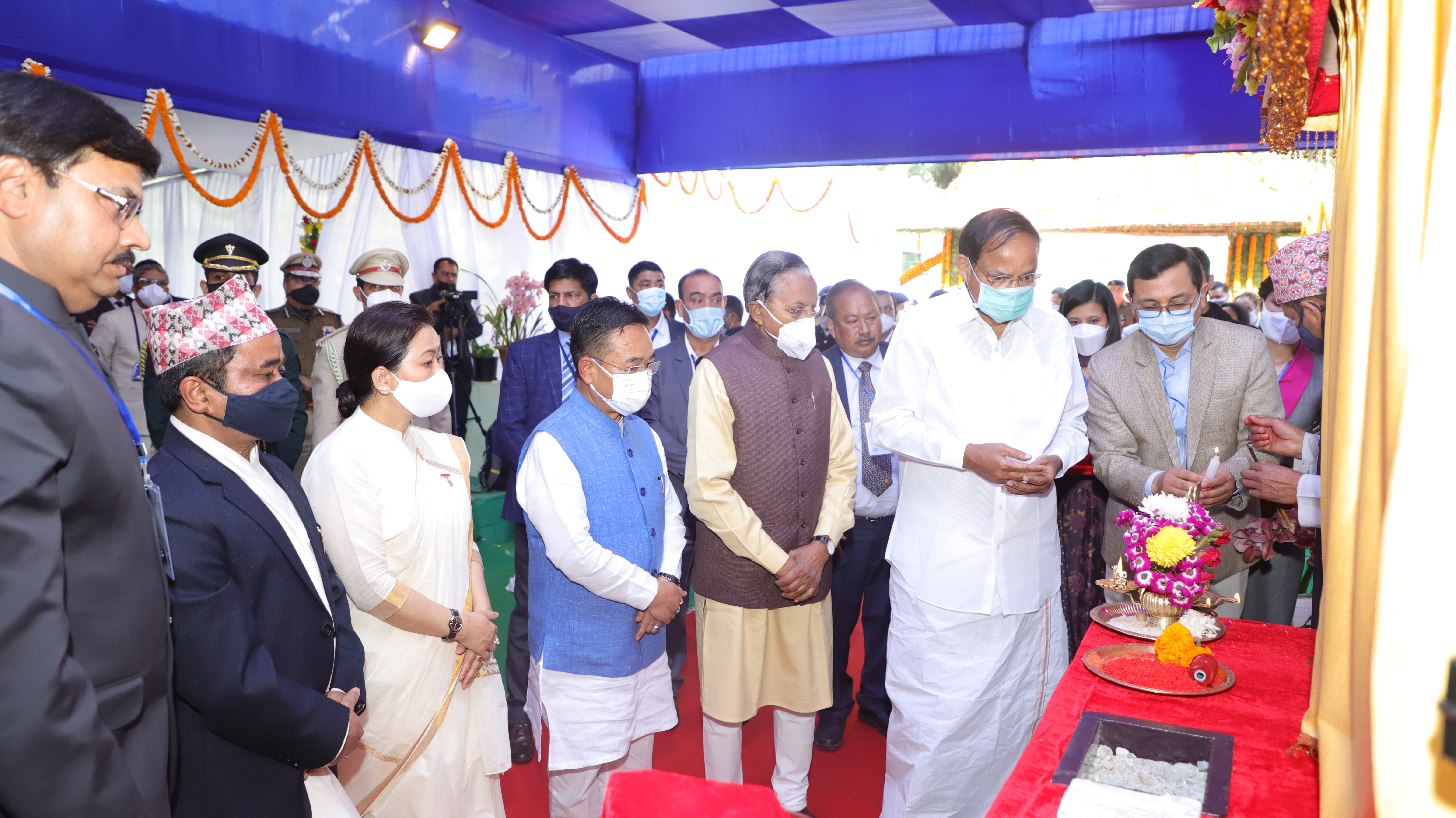 Visit of Vice President of India to Sikkim 2022