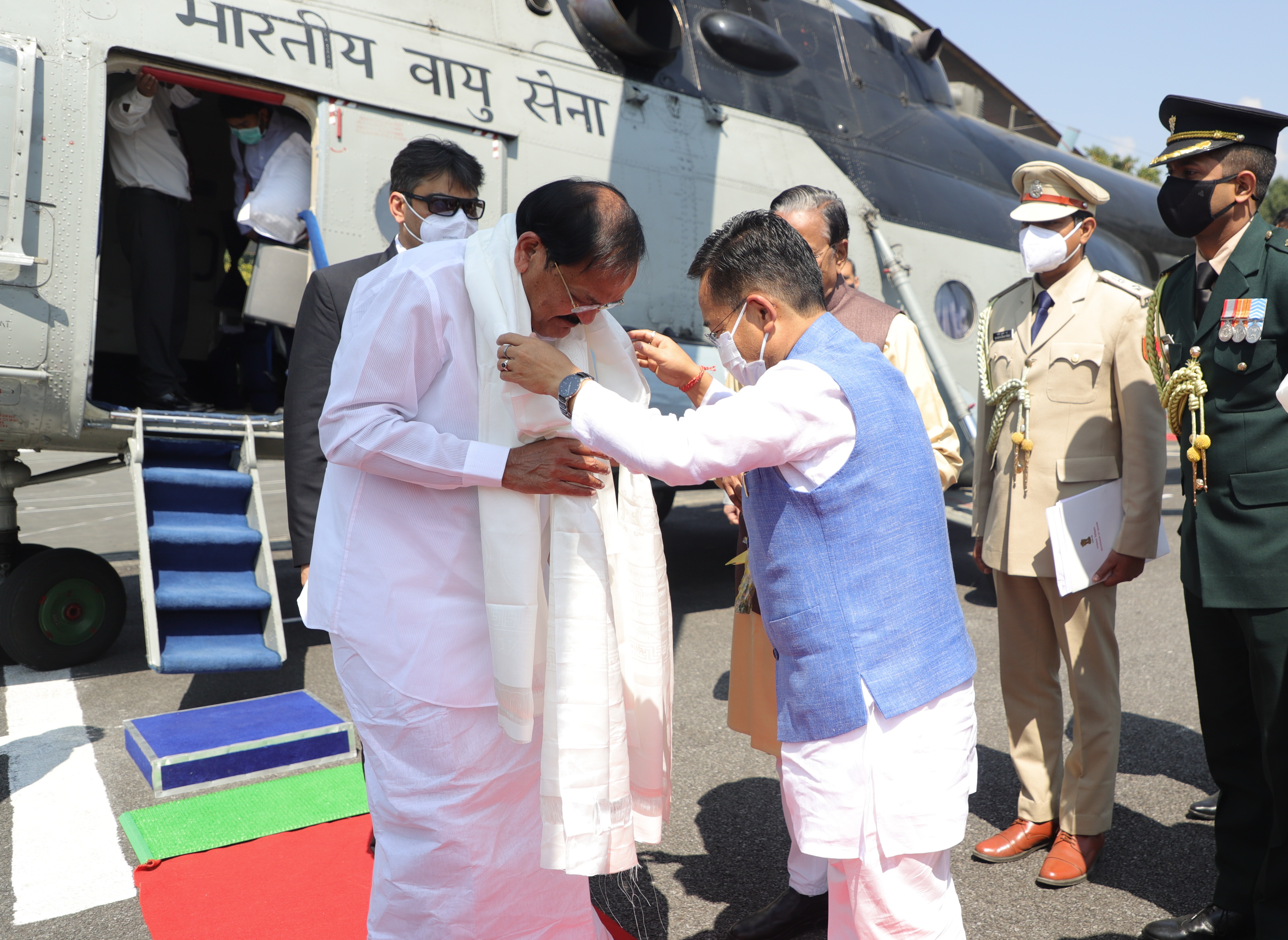 Visit of Vice President of India to Sikkim 2022